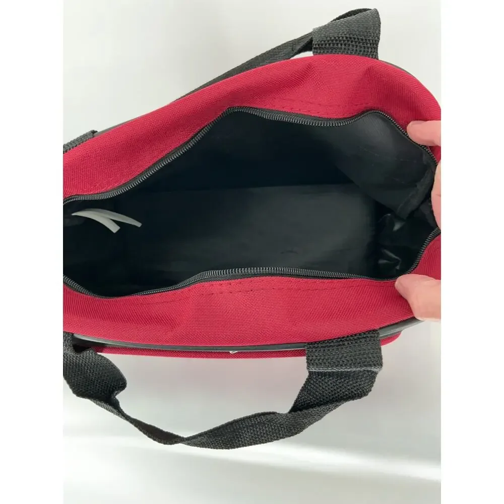 TAG Red Boarding Bag Carry On Travel Shoulder Tote Luggage Trolley Sleeve